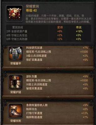 《列王的纷争》游戏高级装备合成方法（探索高级装备合成路径）
